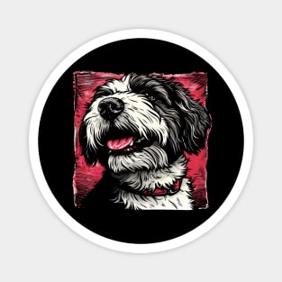 Retro Art Havanese Dog Lover Magnet